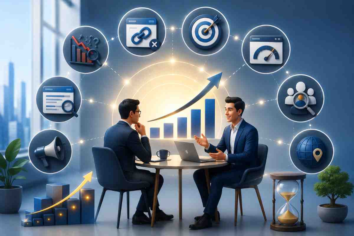 SEO consultancy experts helping businesses identify growth opportunities and success