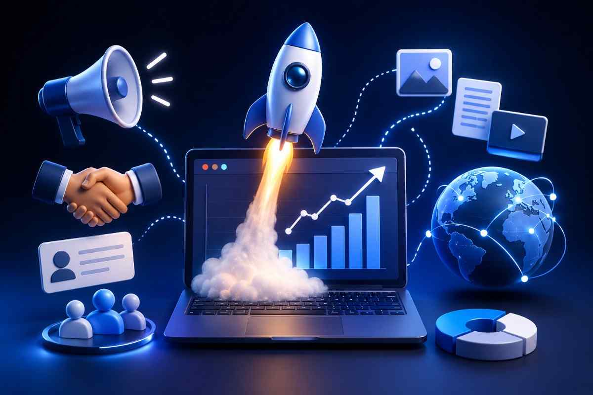 Digital PR campaign driving SEO growth through media outreach strategies
