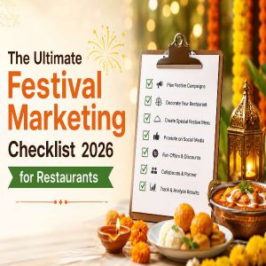 Festival marketing checklist helping restaurants boost promotions and customer engagement.