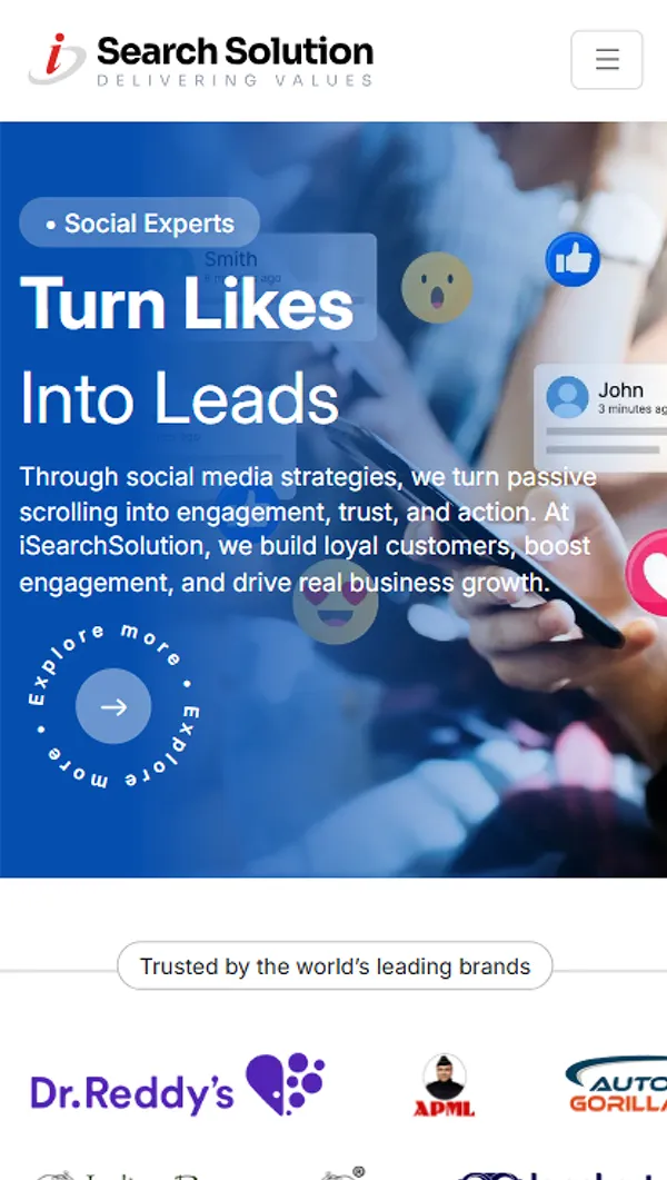 iSearchSolution Home Page
